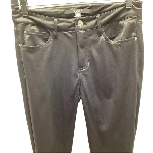Guess shimmery material skinny pants size 4 (Preowned) - Picture 3 of 6